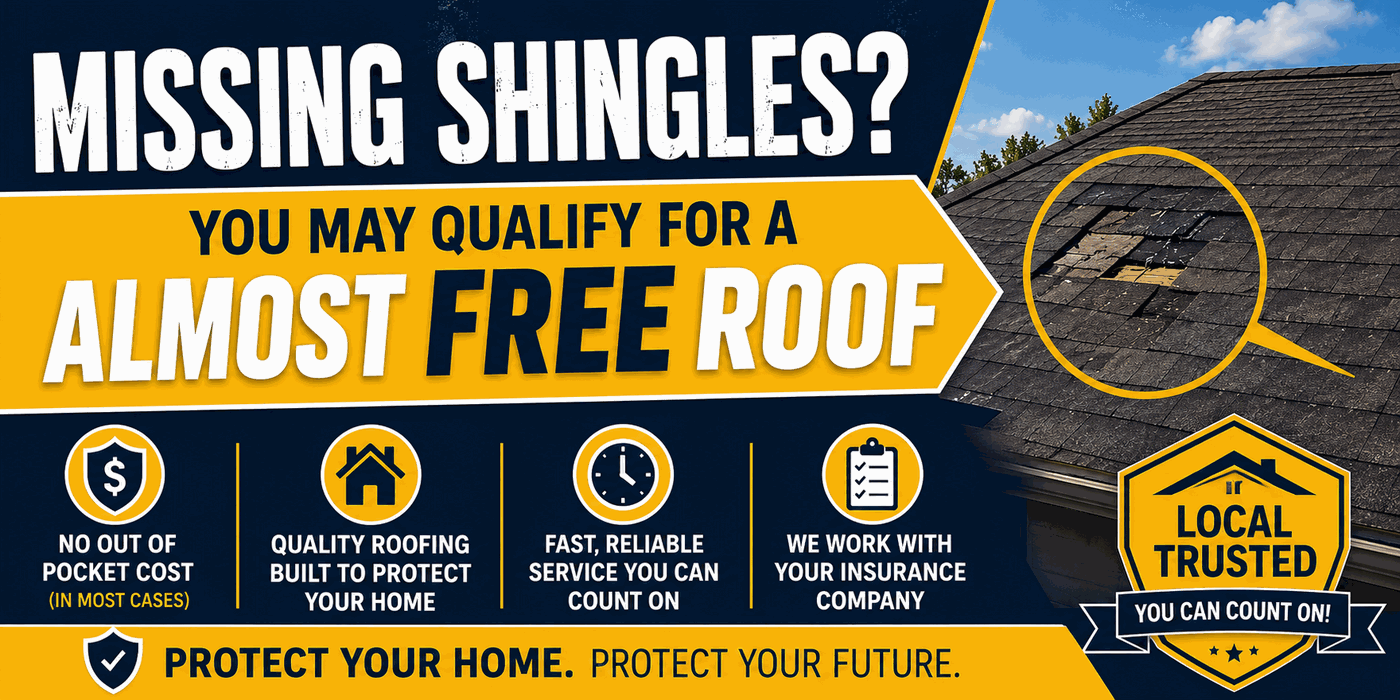 Missing shingles? You may qualify for an almost free roof - Beverly Hills
