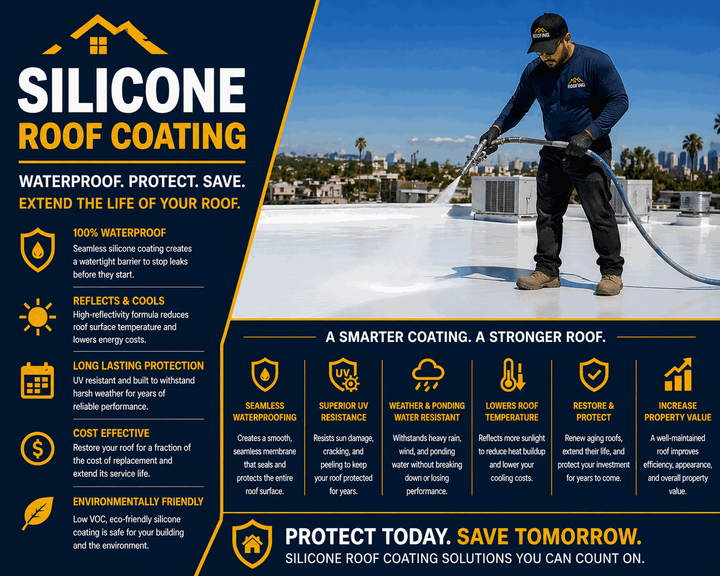 Silicone Roof Coating Calabasas