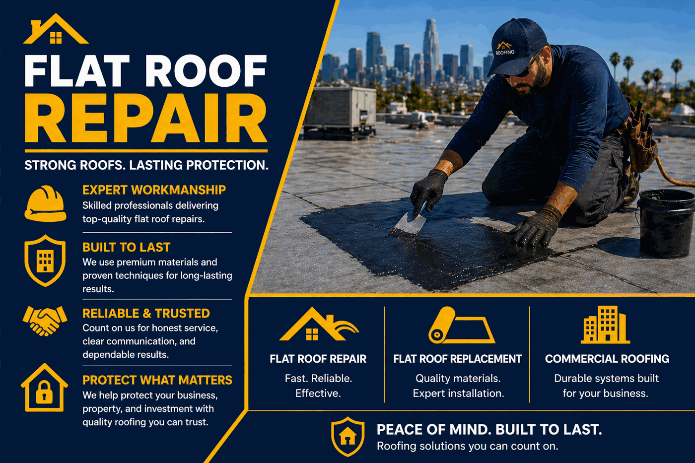 ​Flat Roof Repair Los Angeles