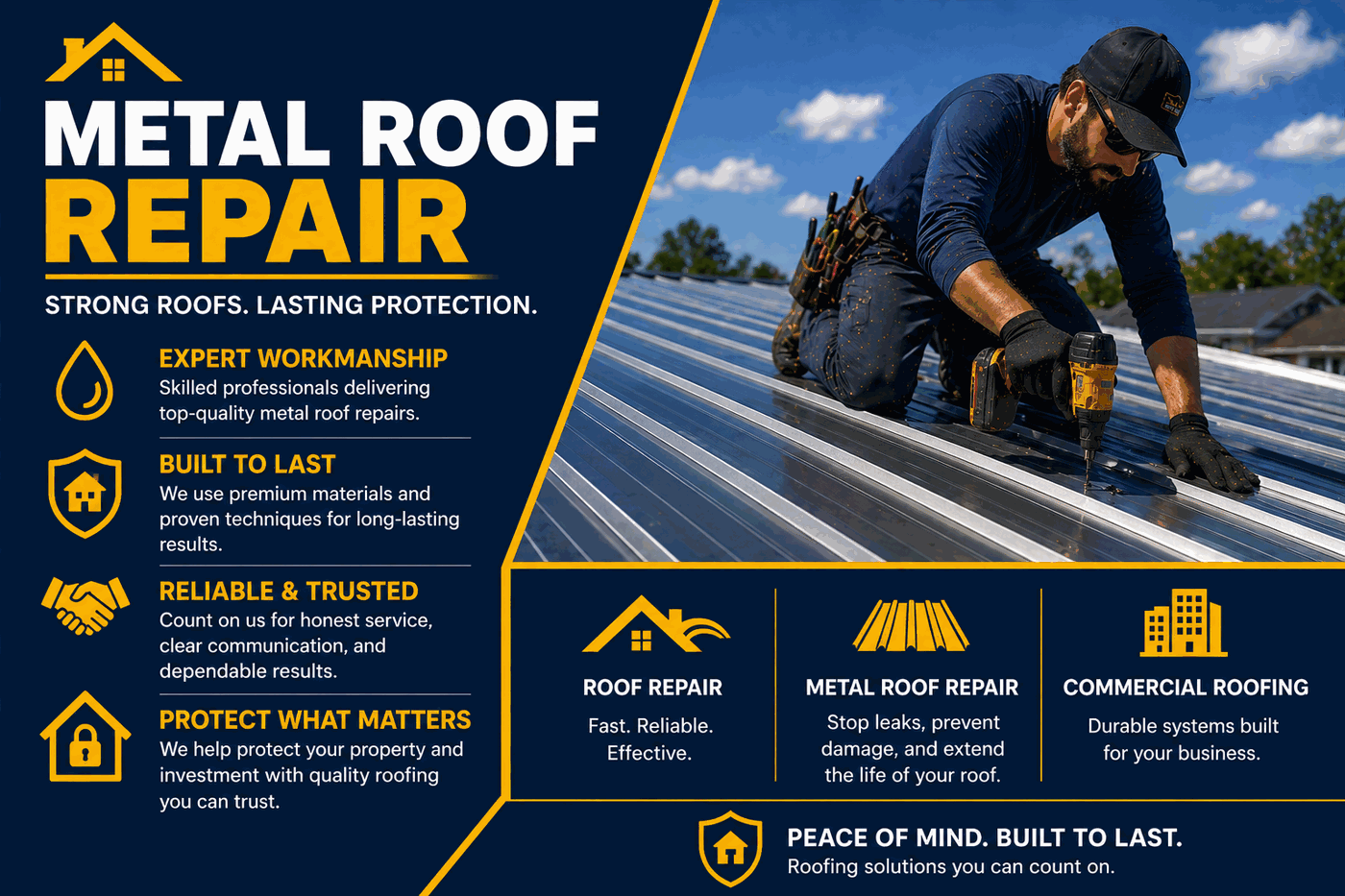 Los Angeles Metal Roof Repair