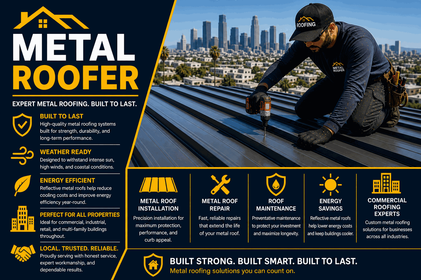 Los Angeles Metal Roofer