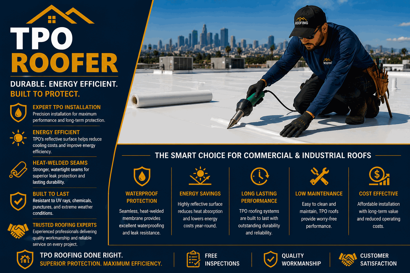 TPO Roofer Los Angeles